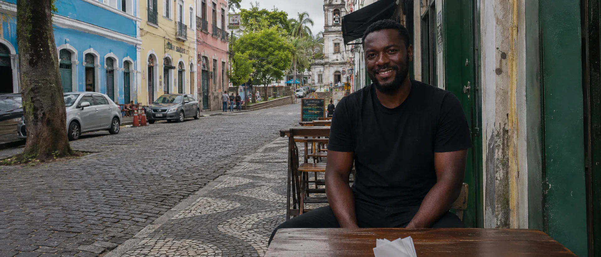 Une scène de rue au Brasil, à Salvador